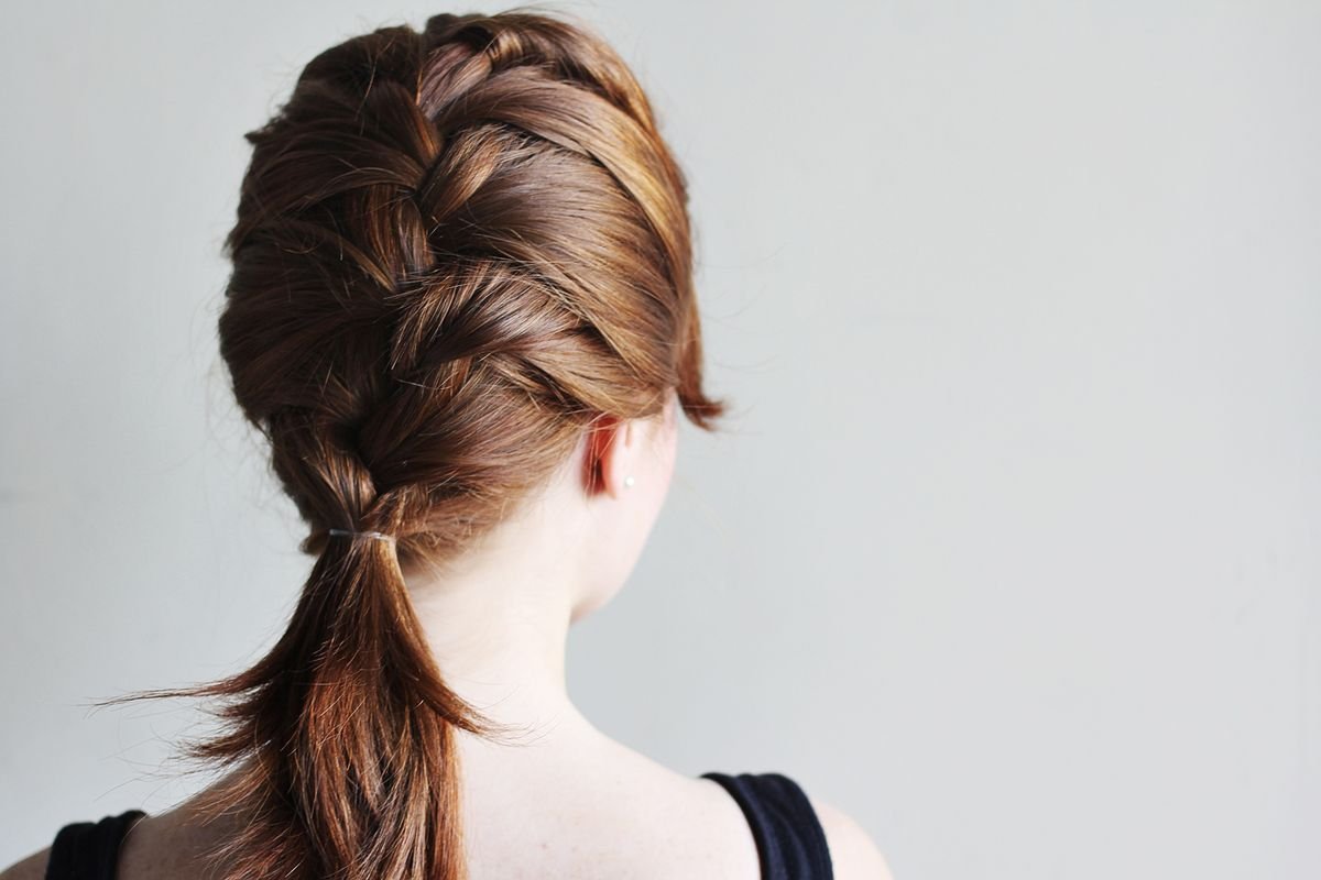 How To French Braid Super Easy French Braid Tutorial 