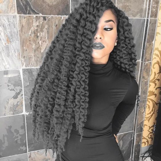 35 Stunning Kinky Twists Styles You'll Love To Try!