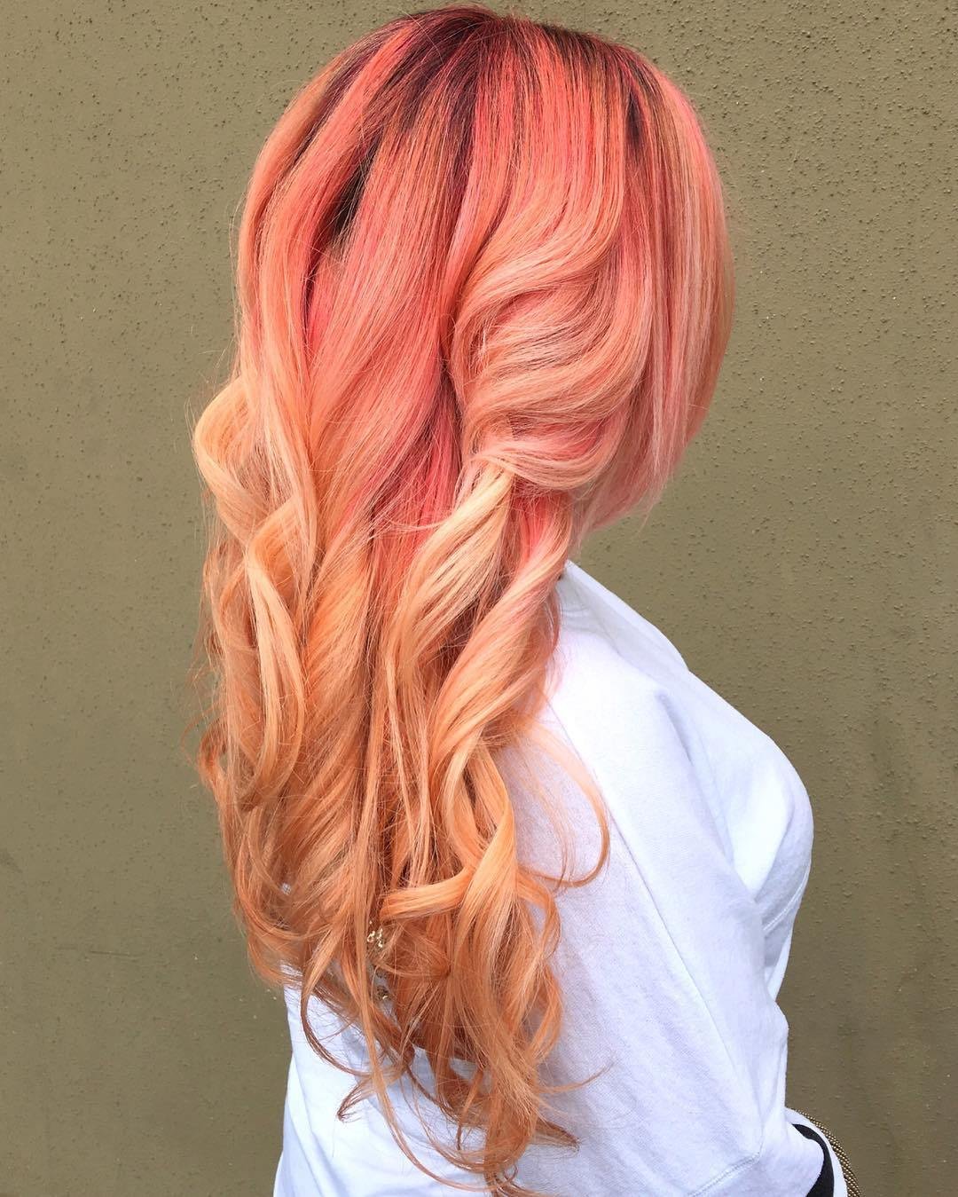 Ombre Colored Hair