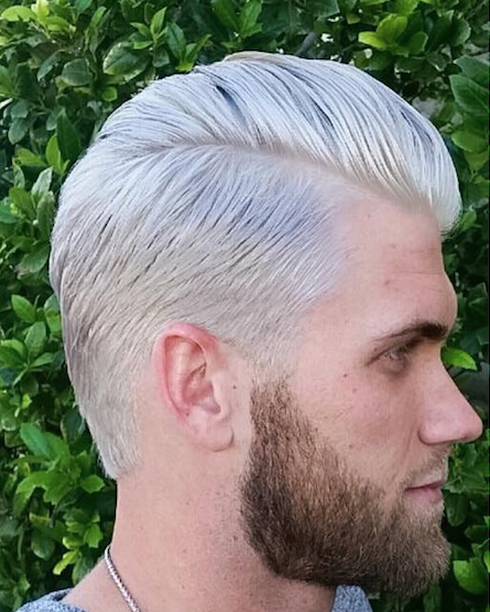 20 Best Bryce Harper Haircut Looks For Stylish Edgy Men