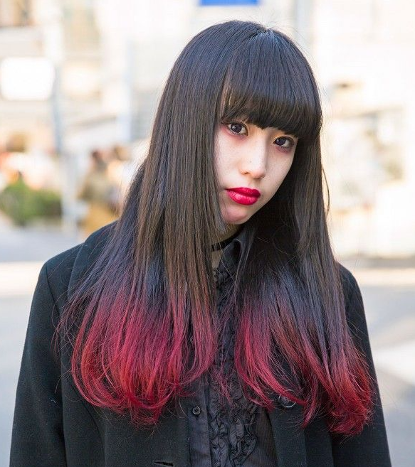 22 Fiery Red Ombre Hair Color Ideas