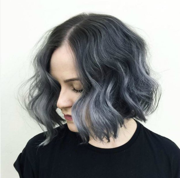 The Best Antique Chic Black To Grey Ombre Hairstyles