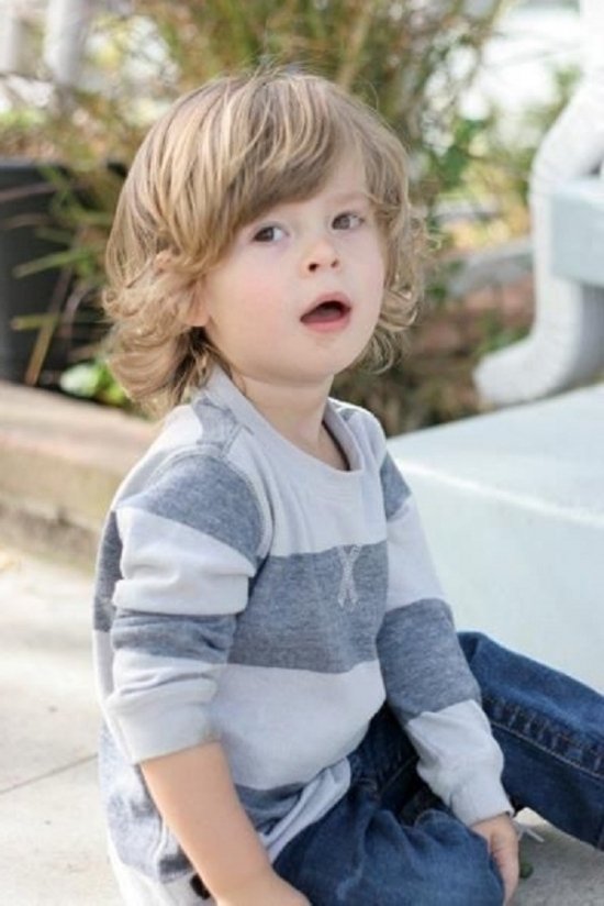 Long Hairstyles Toddler Boy