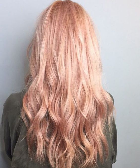 35 Sparkling & Brilliant Rose Gold Hair Color Ideas