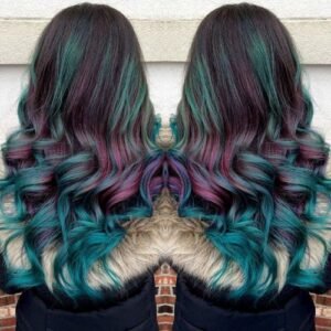 oil slick balayage