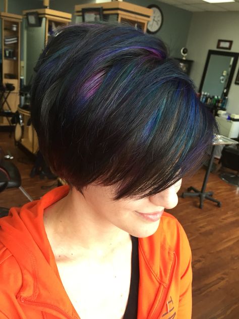 Oil Slick Hair: The Epic New Rainbow Hair Technique