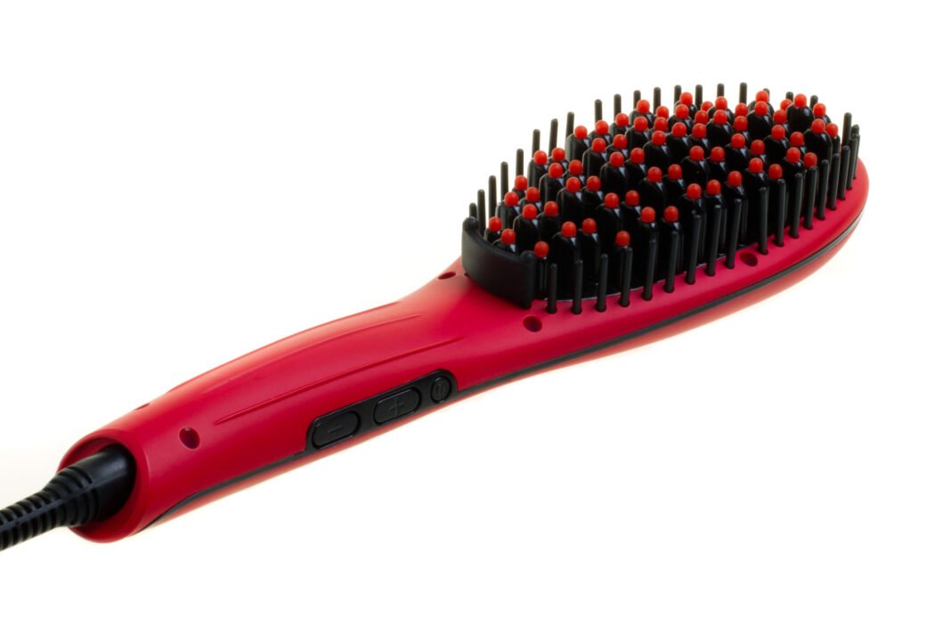 9. Blue Hair Straightening Brush for Fine Hair - wide 10