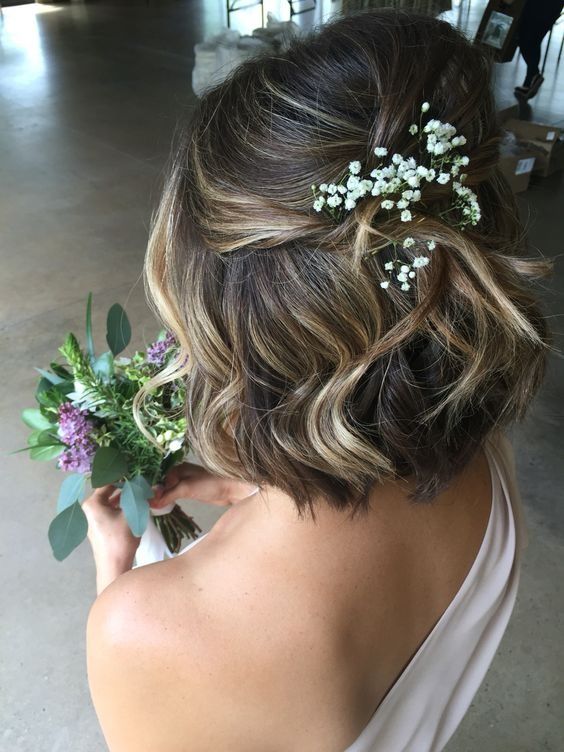 35 Modern Romantic Wedding Hairstyles For Short Hair