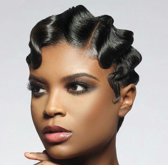 Finger Waves Hairstyle