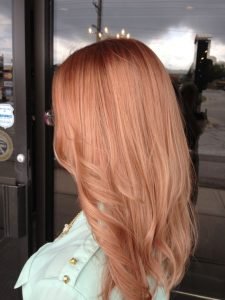 strawberry blonde highlights