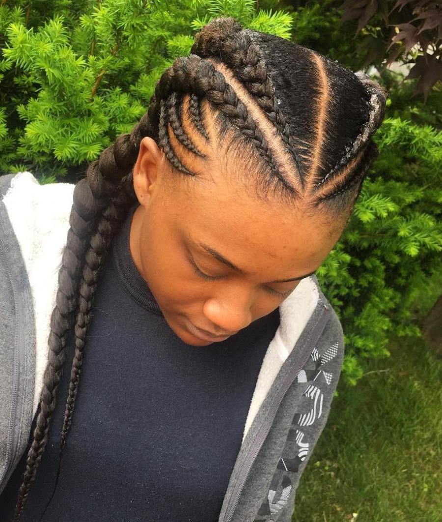Two Braids With Weave