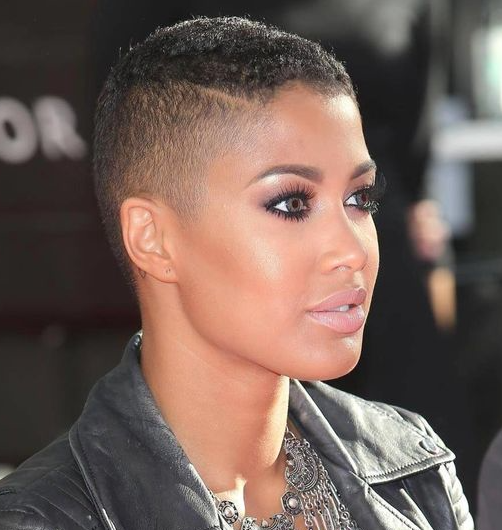 45 Edgy Fade Hair Cuts for Black Women with Short Hair in 2023  Coils and  Glory