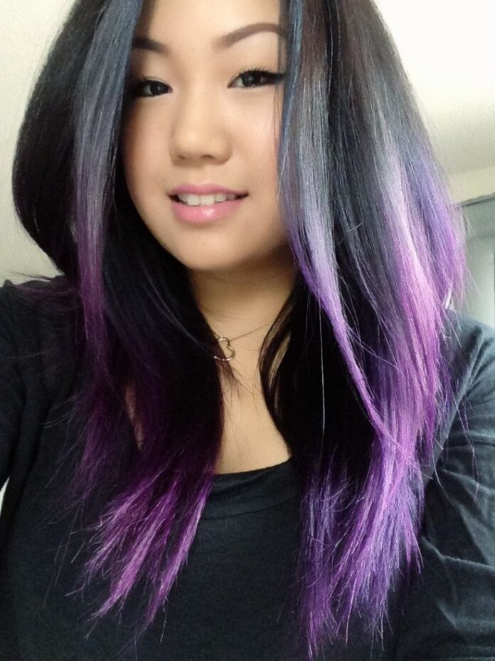 30 Luxuriously Royal Purple Ombre Hair Color Ideas Part 9