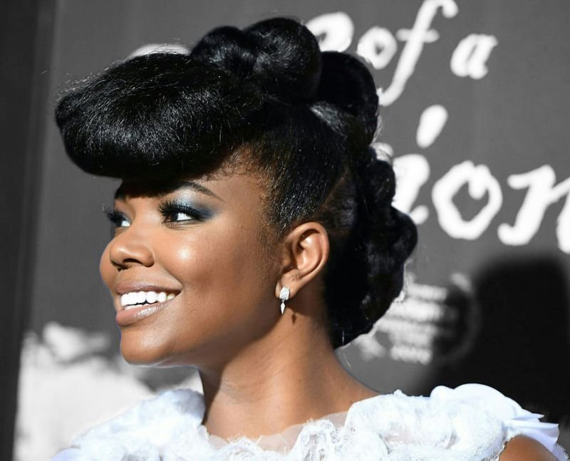 1. "Glamorous Updo for Black Hair" - wide 6