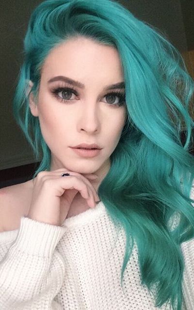 30 Teal Hair Dye Shades And Looks With Tips For Going T