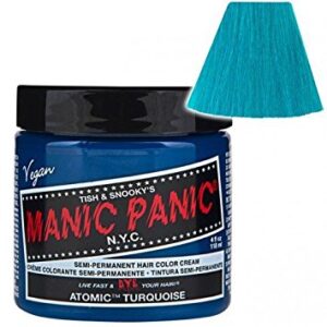 manic panic atomic turquoise