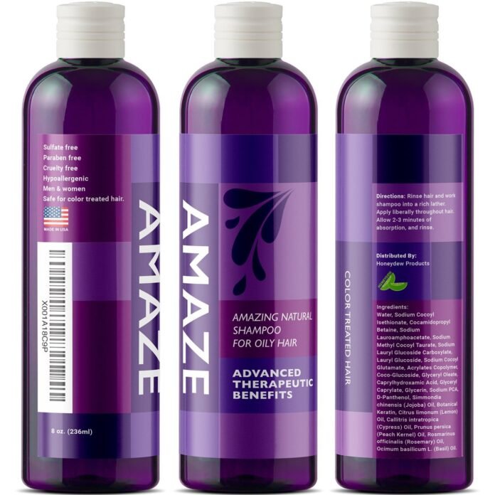 Daily Shampoo for Oily Hair and Oily Scalp