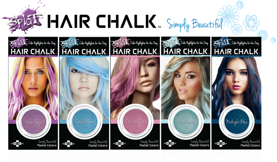 Hair Chalk Reviews How to Chalk Your Hair Tutorial