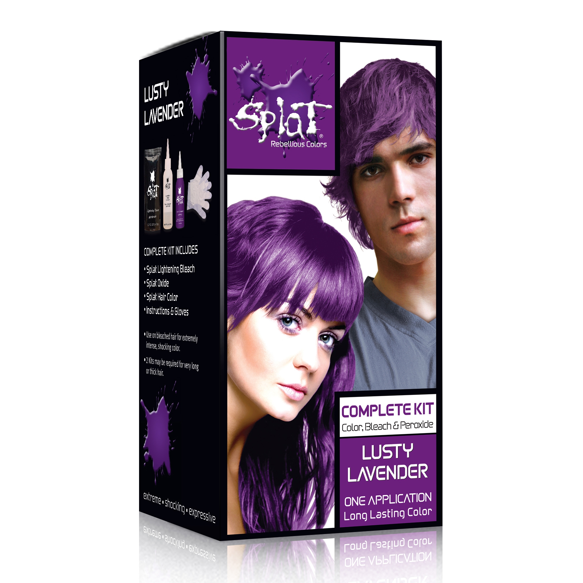 Фиолетовый аметист краска для волос