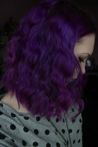 35 Bold And Provocative Dark Purple Hair Color Ideas