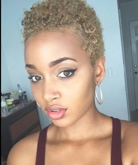 Blonde Hair Styles For Black Women