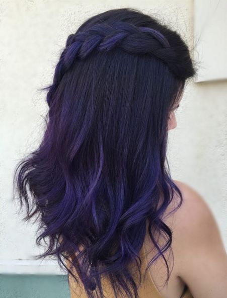 65 Irresistible Cute Purple hairstyle ideas and color shades  miss mv