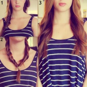 twisted pigtail waves