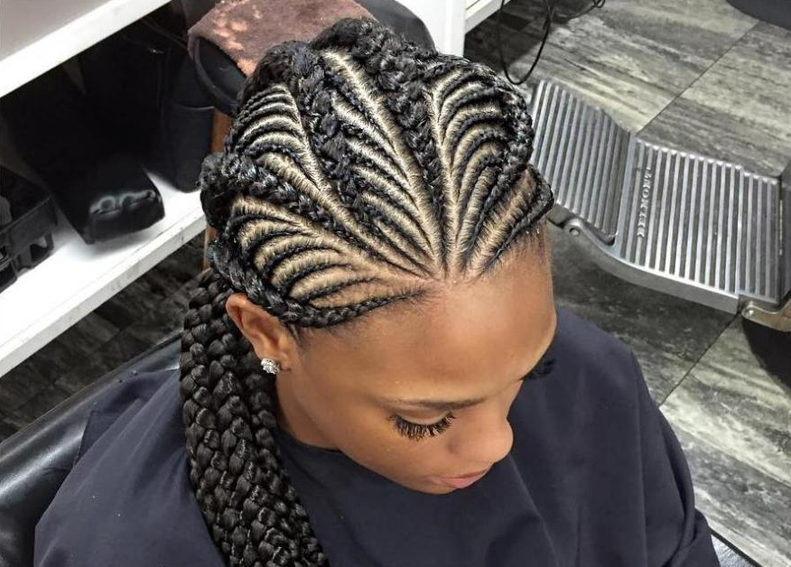 30 Beautiful Fishbone Braids Hairstyles for Black Women