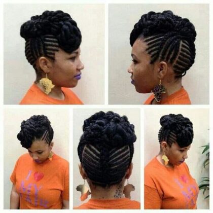 30 Beautiful Fishbone Braid Hairstyles for Black Women - Part 23