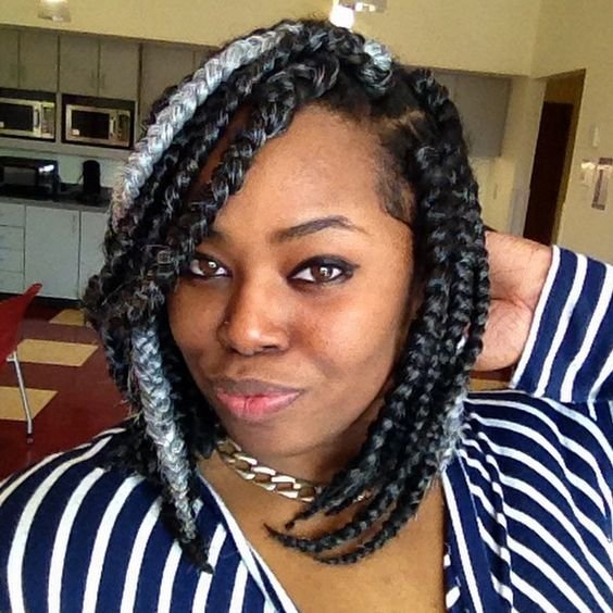 Jumbo Box Braids Hairstyles