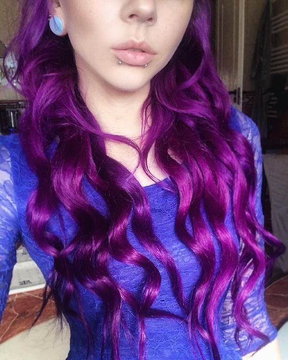 purple haze manic panic ombre