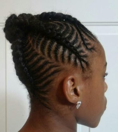 30 Beautiful Fishbone Braid Hairstyles for Black Women - Part 20