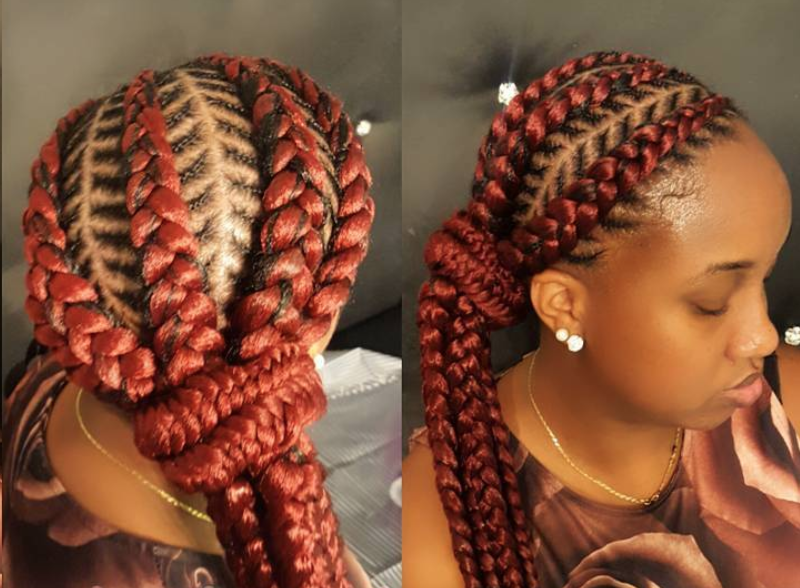 30 Beautiful Fishbone Braid Hairstyles For Black Women Part 10 Hair Styles Black Braided Hairstyles Updos Natural Hair Styles For Black Women