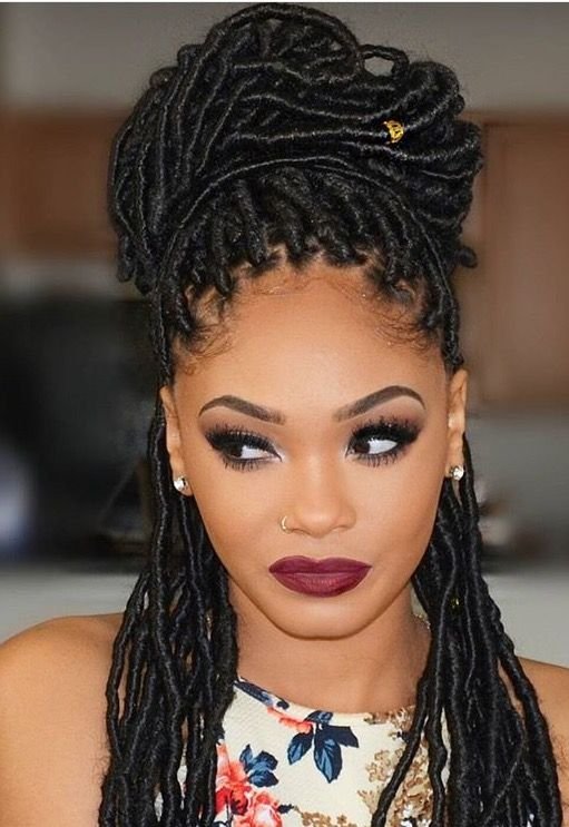 20+ Faux Locs Styles For 2021 - The Glossychic  Faux locs hairstyles, Locs  hairstyles, Faux locs styles