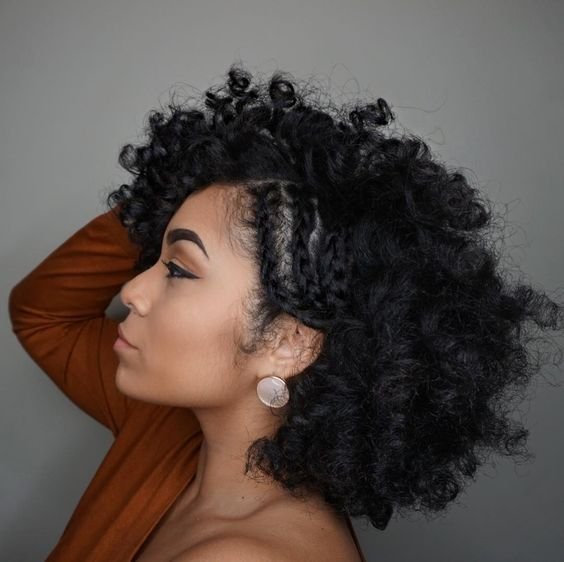 African American Natural Hairstyles For Medium Length Hair