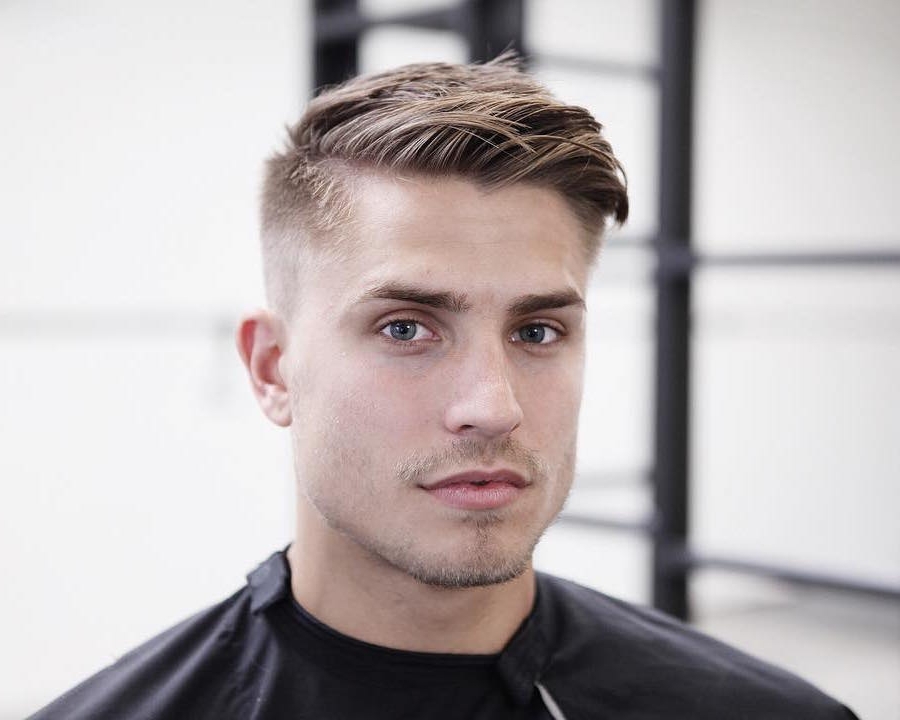 46 Unique How to cut men s hair short back and sides long on top for Rounded Face