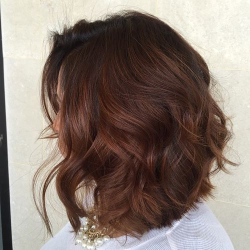 Chestnut Brown Hair With Highlights