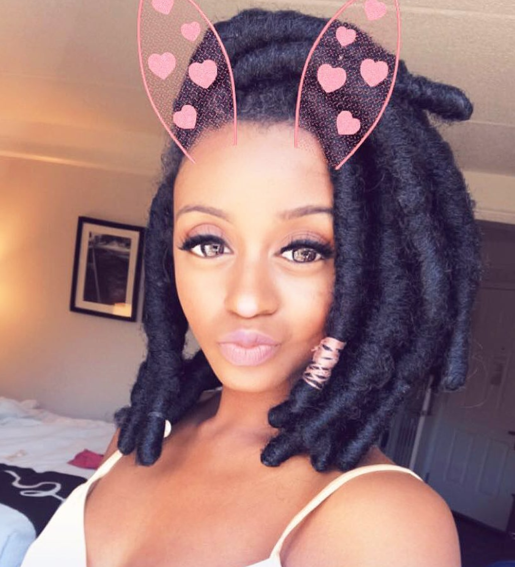 35 Short Faux Locs And Protective Goddess Locs Styles Part 4