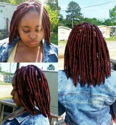 35 Short Faux Locs and Protective Goddess Locs Styles - Part 4