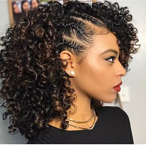  African  American  Natural Hairstyles  for Medium  Length  Hair 