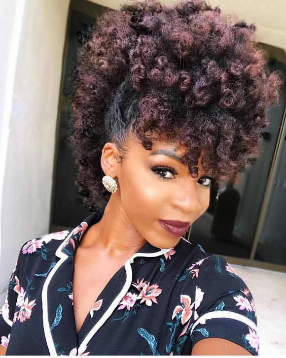 35 Frohawk Styles and How-To for Natural Hair Women