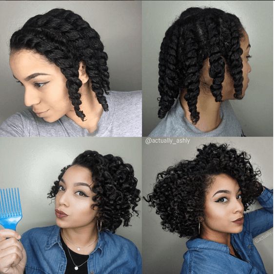 Twist Out Styles | How To Do A Twist Out On Natural Hair