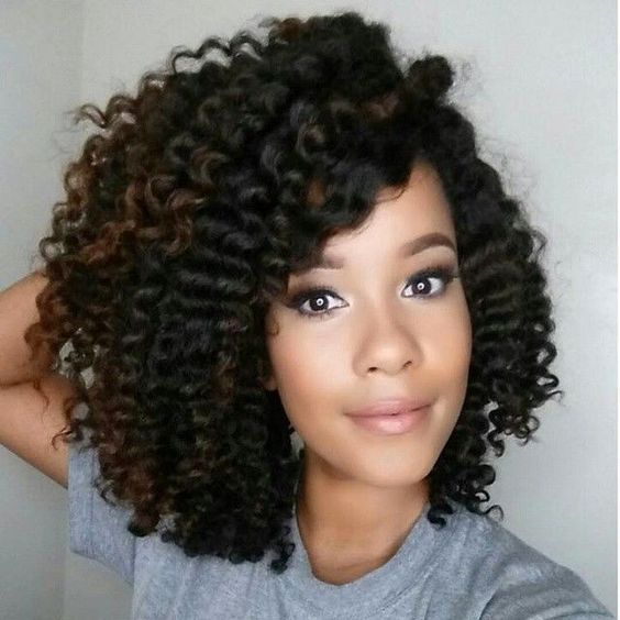 Best Curly Crochet Hair Styles | Crochet With Curly Hair