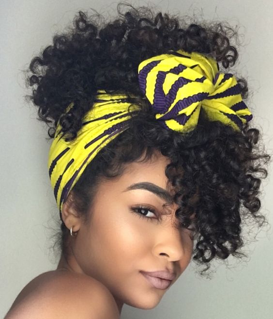 African American Natural Hairstyles for Medium Length Hair