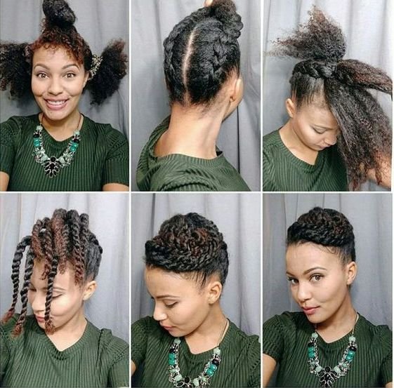 African American Natural Hairstyles For Medium Length Hair