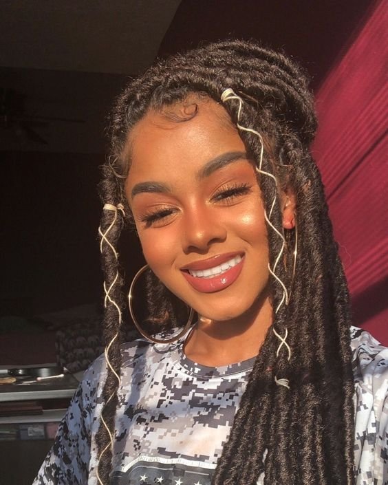  80 Long and Short Faux Locs Styles and How to Install Them