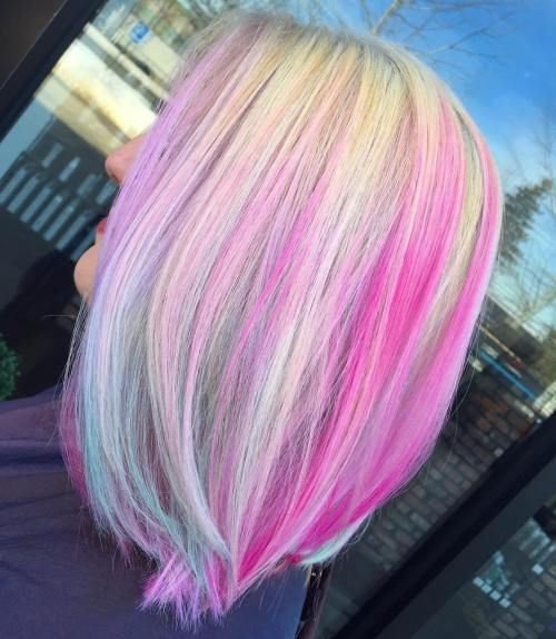 35 of the Best Pink Highlight Hairstyle Ideas to Slay