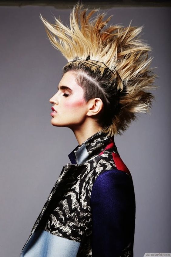 Watch the History of Punk Hair Makeup and Style Around the World  Allure