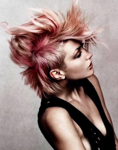 40 Long and Short Punk Hairstyles for Guys and Girls