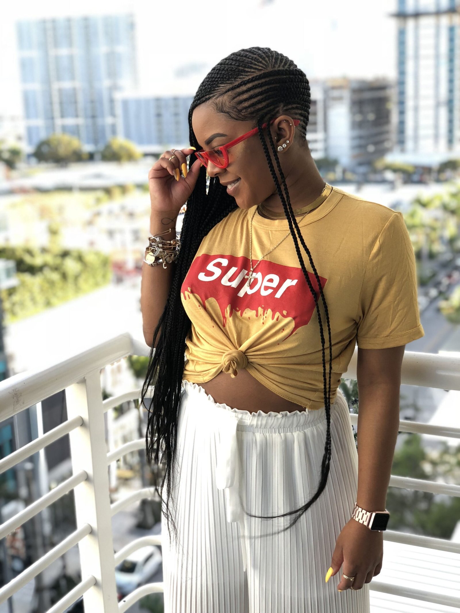 Reverse duo lemonade braid